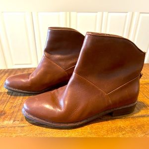 Ugg leather booties